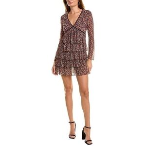 The Kooples Multicolor Long Sleeve Dress